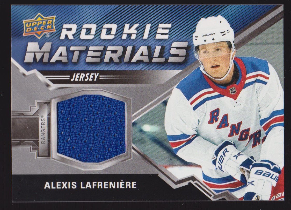 (image for) 2020-21 Upper Deck Rookie Materials #RMAL Alexis Lafreniere